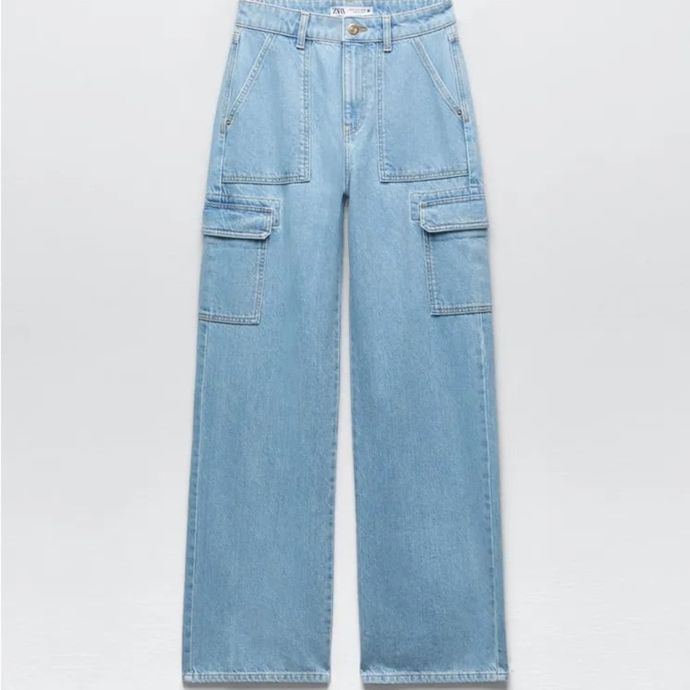 Zara cargo jeans